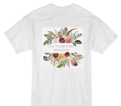 Custom Gildan 100% Cotton White T-Shirt