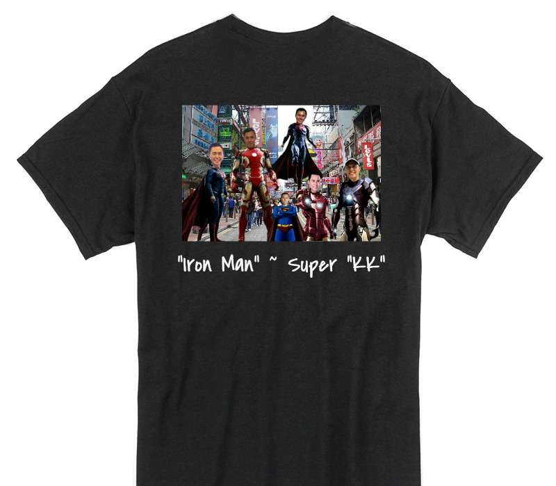 Custom Gildan 100% Cotton Black T-Shirt