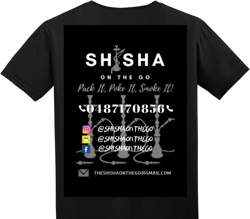 Custom Adult Soft Style 100% Cotton Black T-Shirt