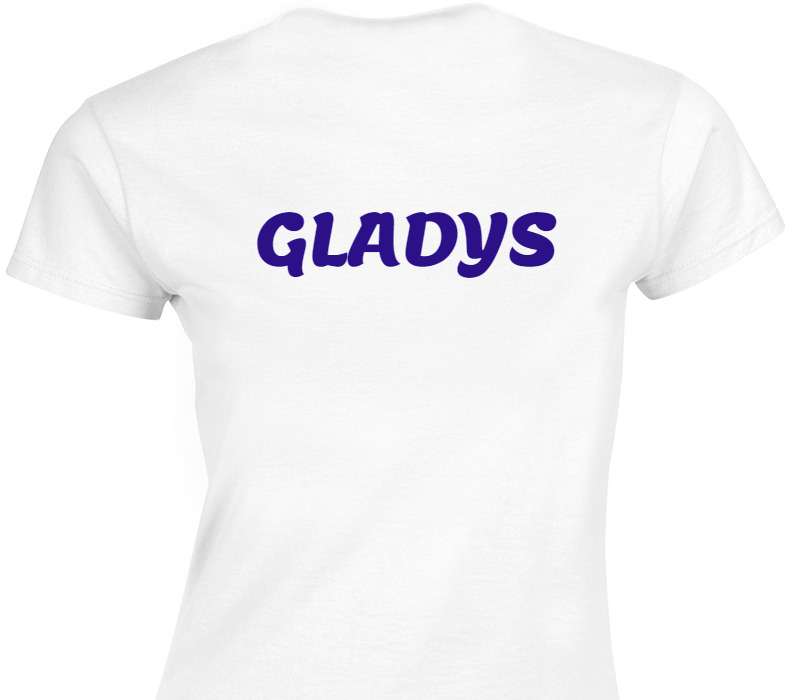 Custom Womens Soft Style 100% Cotton White T-Shirt