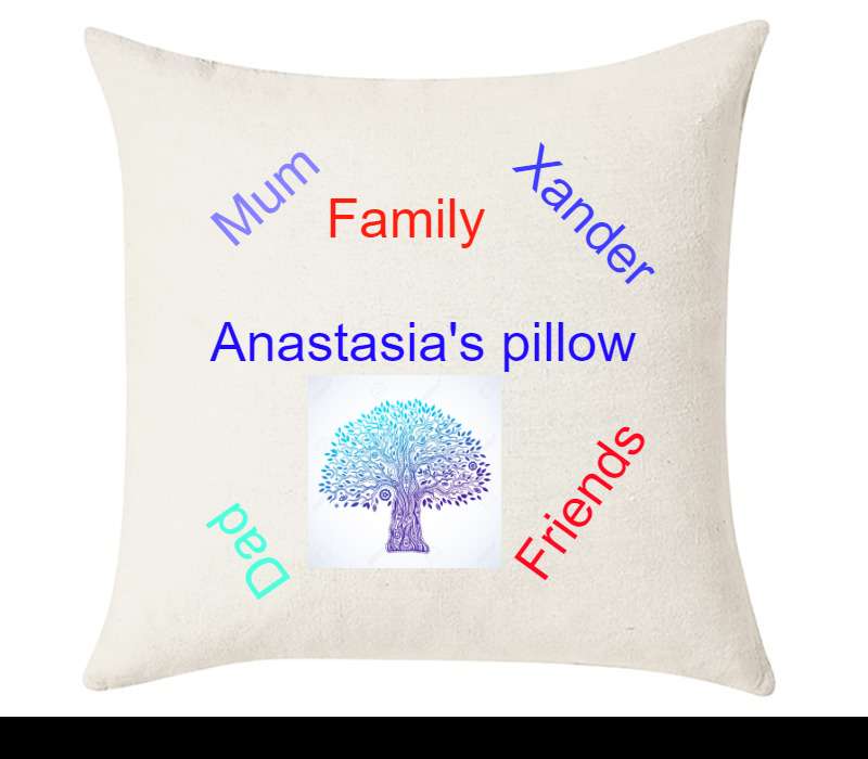 Custom Cushion Cover 50cm x 50 cm Off White