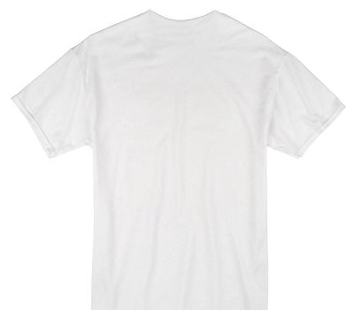 Custom Gildan 100% Cotton White T-Shirt