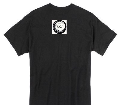 Custom Gildan 100% Cotton Black T-Shirt