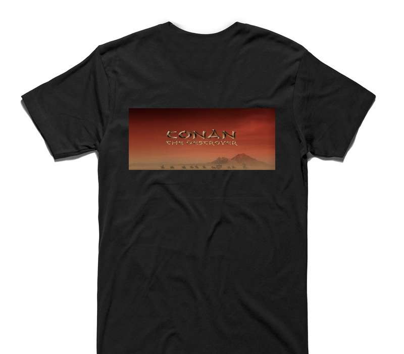 Custom AS Colour 100% Cotton Black T-Shirt