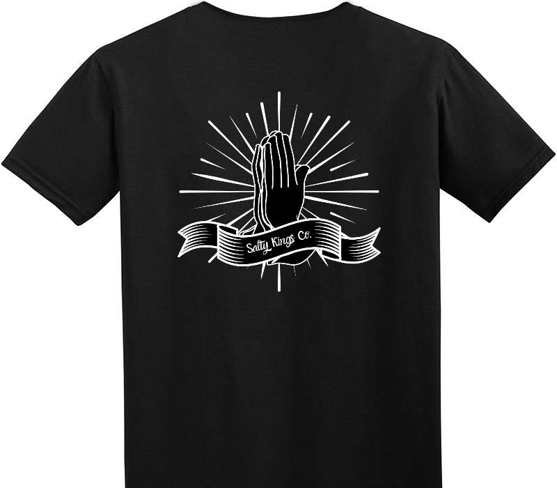 Custom Adult Soft Style 100% Cotton Black T-Shirt