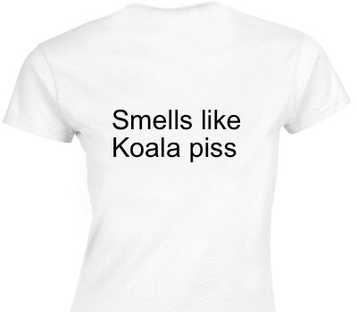 Custom Womens Soft Style 100% Cotton White T-Shirt