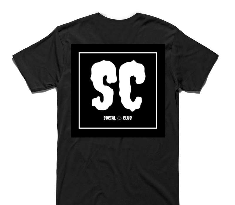 Custom AS Colour 100% Cotton Black T-Shirt