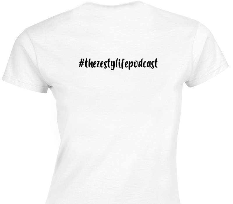 Custom Womens Soft Style 100% Cotton White T-Shirt