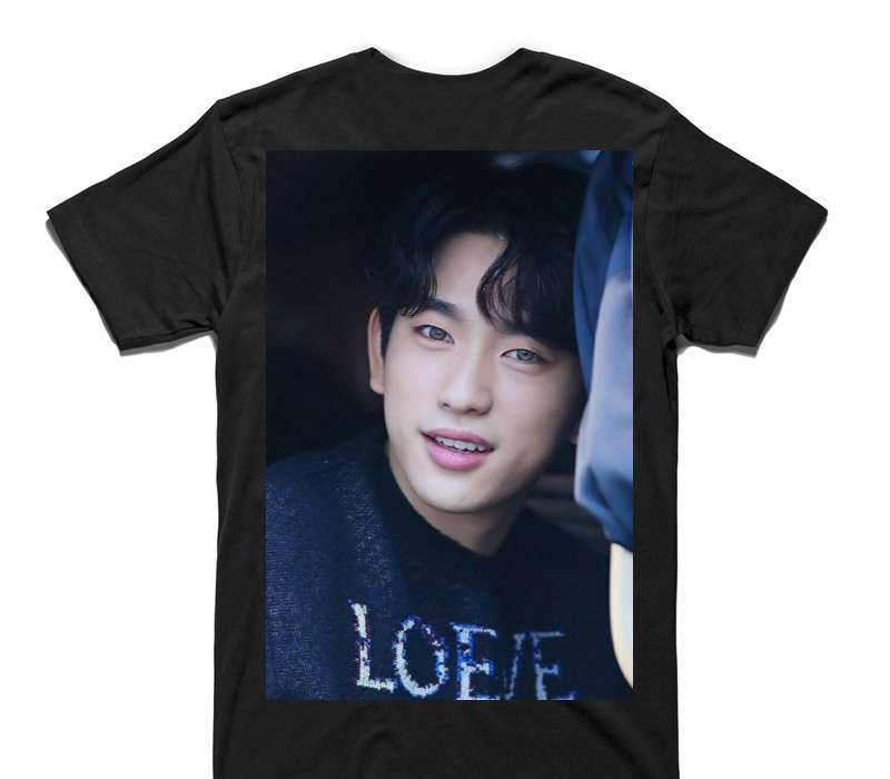 Custom AS Colour 100% Cotton Black T-Shirt