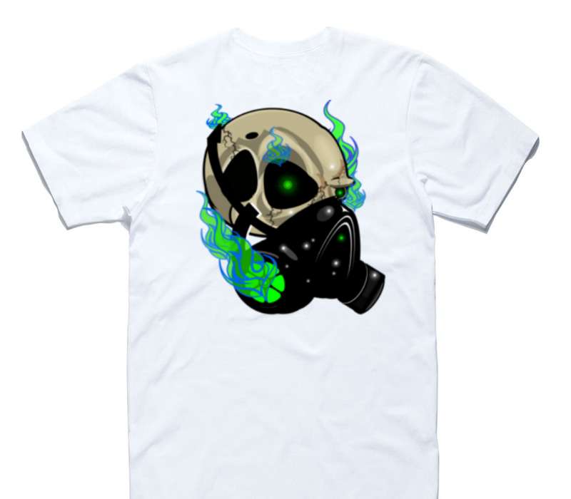 Custom AS Colour 100% Cotton White T-Shirt