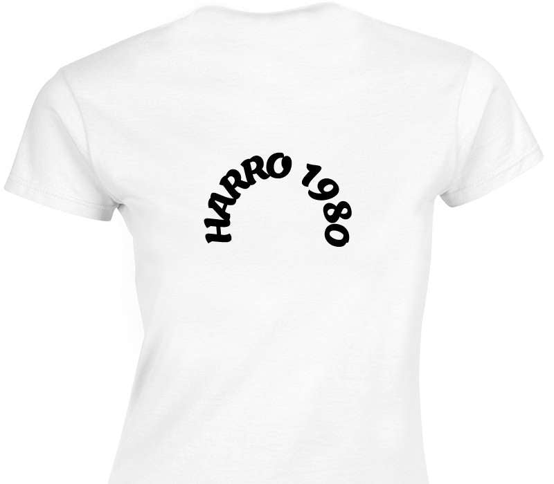 Custom Womens Soft Style 100% Cotton White T-Shirt