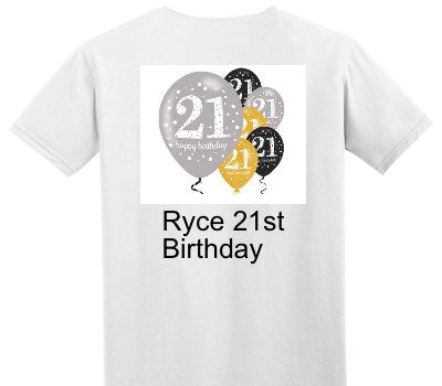 Custom Adult Soft Style 100% Cotton White T-Shirt