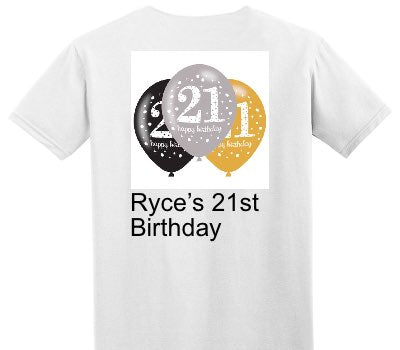 Custom Adult Soft Style 100% Cotton White T-Shirt