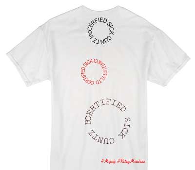 Custom Gildan 100% Cotton White T-Shirt