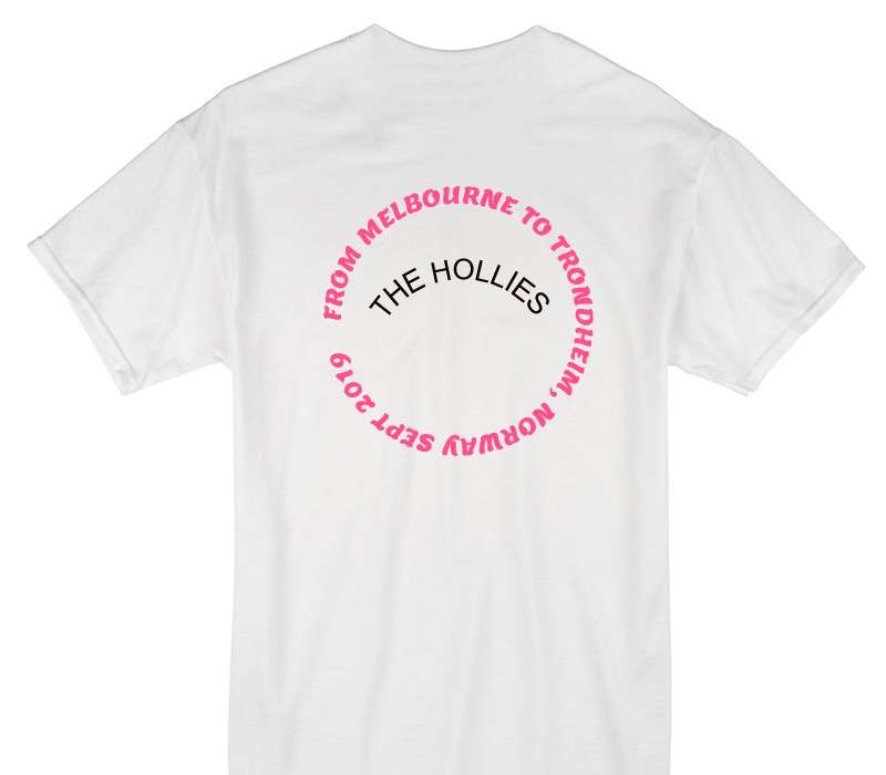 Custom Gildan 100% Cotton White T-Shirt