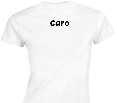 Custom Womens Soft Style 100% Cotton White T-Shirt