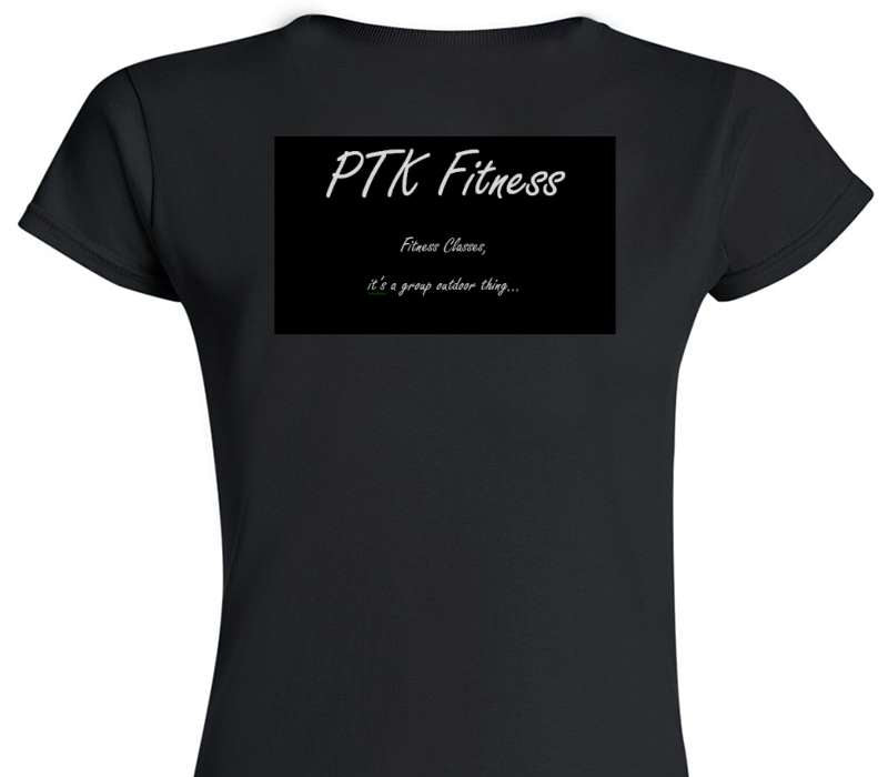 Custom Womens Soft Style 100% Cotton Black T-Shirt