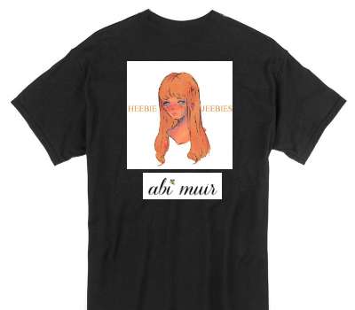 Custom Gildan 100% Cotton Black T-Shirt