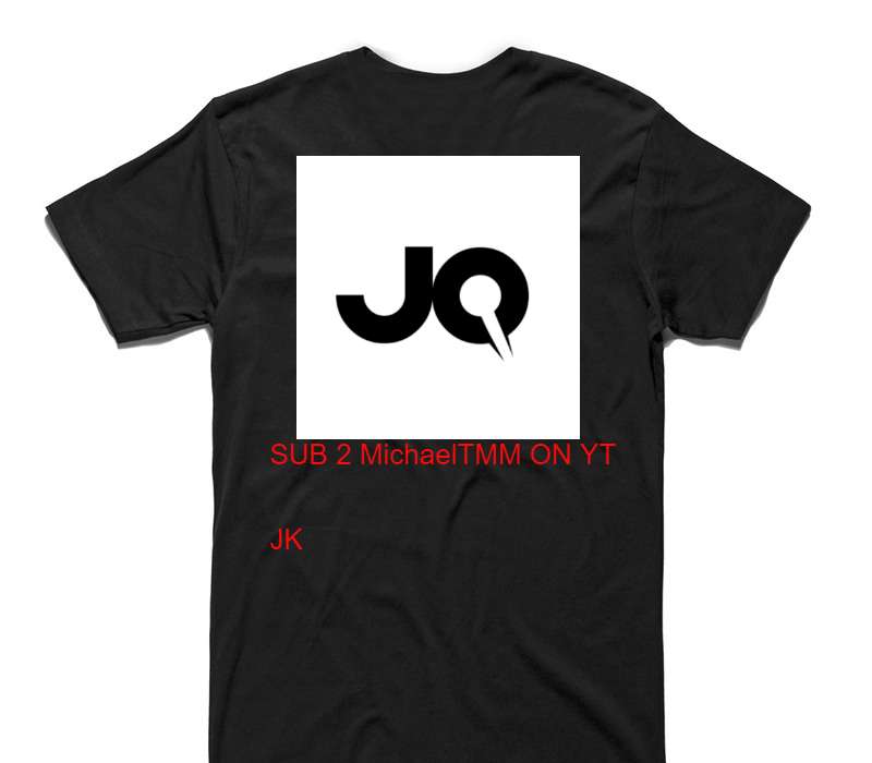 Custom AS Colour 100% Cotton Black T-Shirt