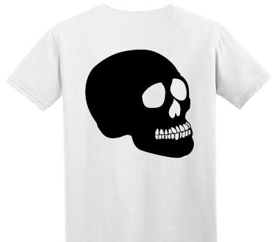Custom Adult Soft Style 100% Cotton White T-Shirt
