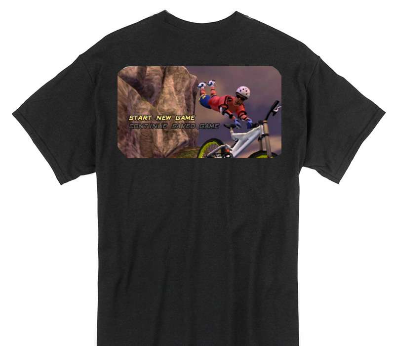 Custom Gildan 100% Cotton Black T-Shirt