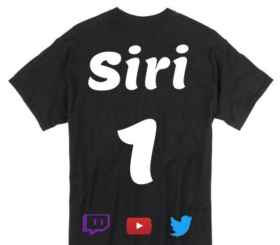 Custom Gildan 100% Cotton Black T-Shirt