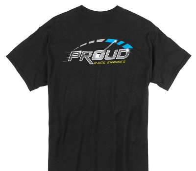 Custom Gildan 100% Cotton Black T-Shirt