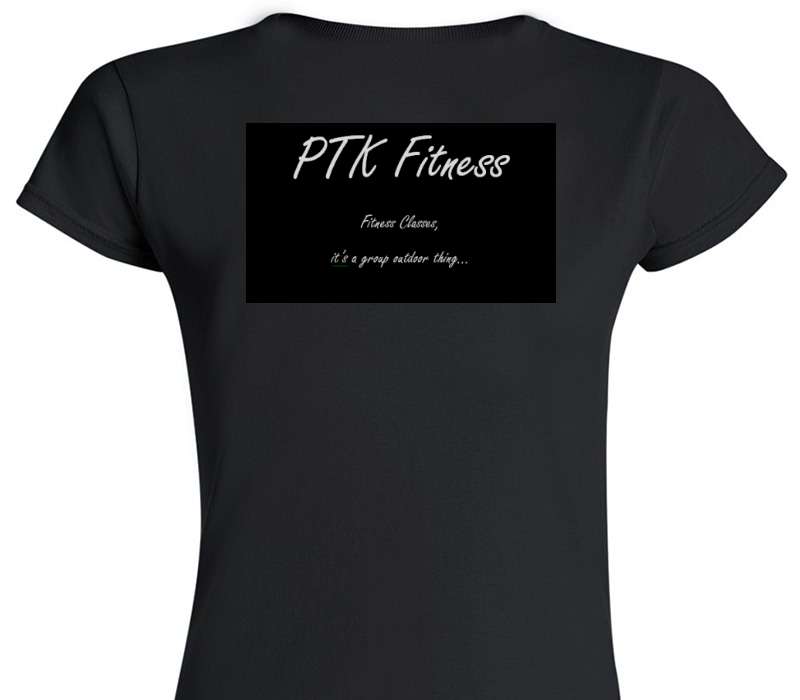 Custom Womens Soft Style 100% Cotton Black T-Shirt