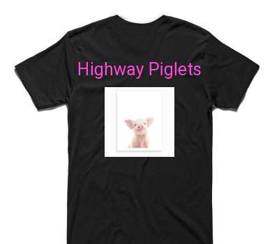 Custom AS Colour 100% Cotton Black T-Shirt