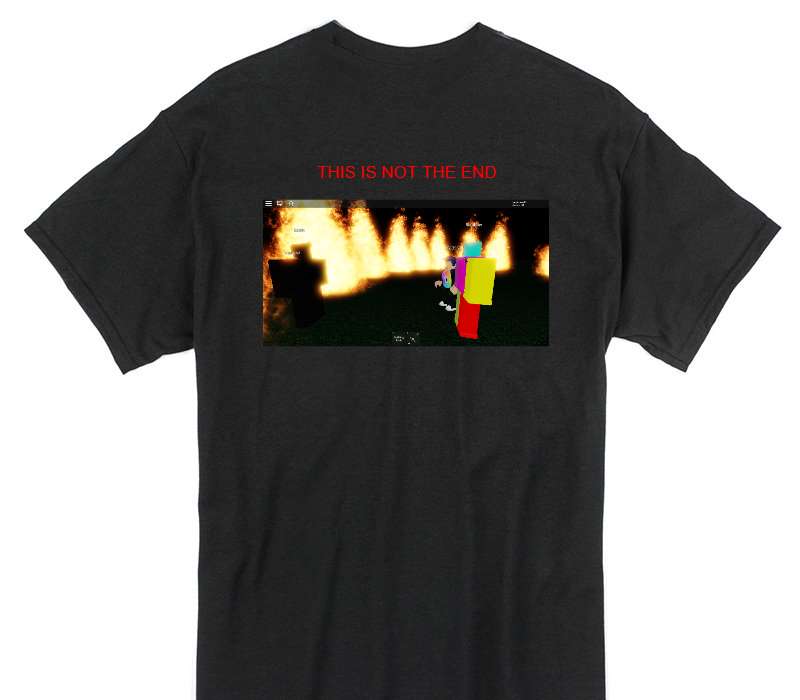 Custom Gildan 100% Cotton Black T-Shirt