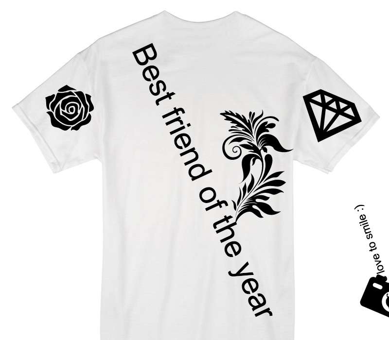 Custom Gildan 100% Cotton White T-Shirt