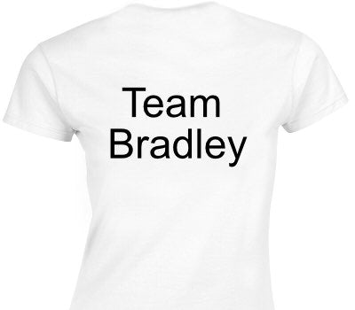 Custom Womens Soft Style 100% Cotton White T-Shirt
