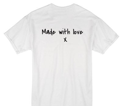Custom Gildan 100% Cotton White T-Shirt