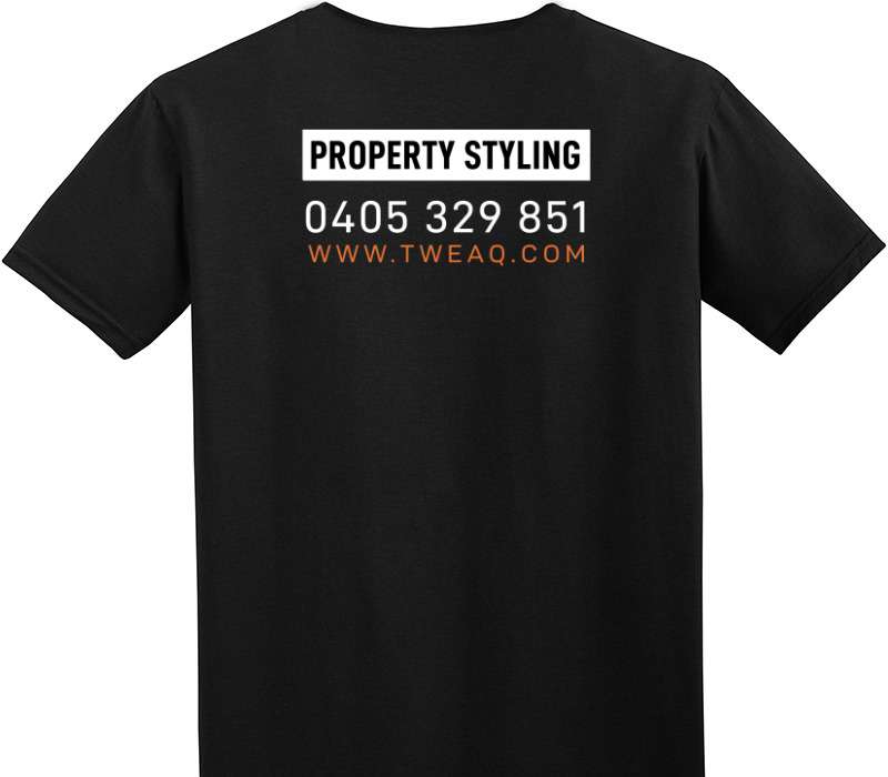 Custom Adult Soft Style 100% Cotton Black T-Shirt