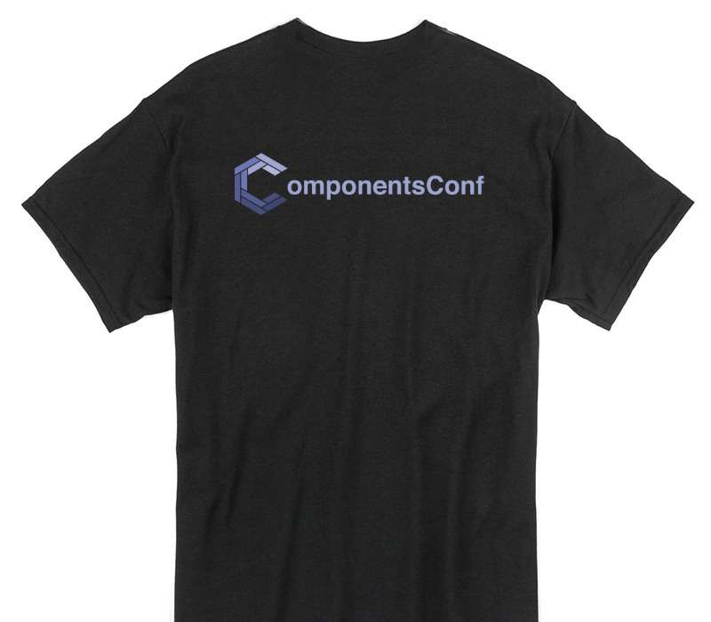 Custom Gildan 100% Cotton Black T-Shirt