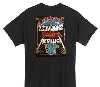 Custom Gildan 100% Cotton Black T-Shirt