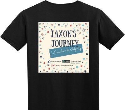 Custom Adult Soft Style 100% Cotton Black T-Shirt