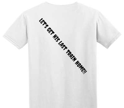 Custom Adult Soft Style 100% Cotton White T-Shirt