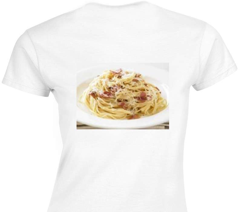Custom Womens Soft Style 100% Cotton White T-Shirt