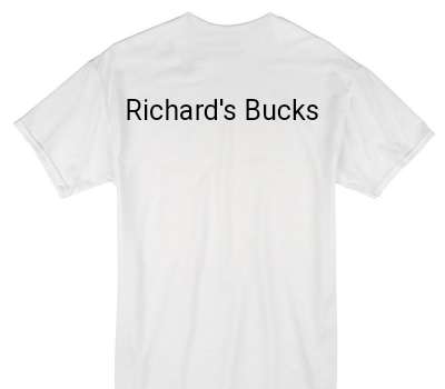 Custom Gildan 100% Cotton White T-Shirt