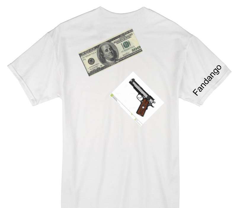 Custom Gildan 100% Cotton White T-Shirt