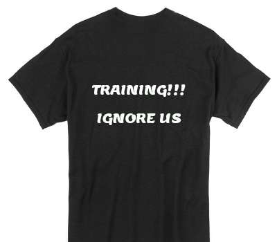 Custom Gildan 100% Cotton Black T-Shirt