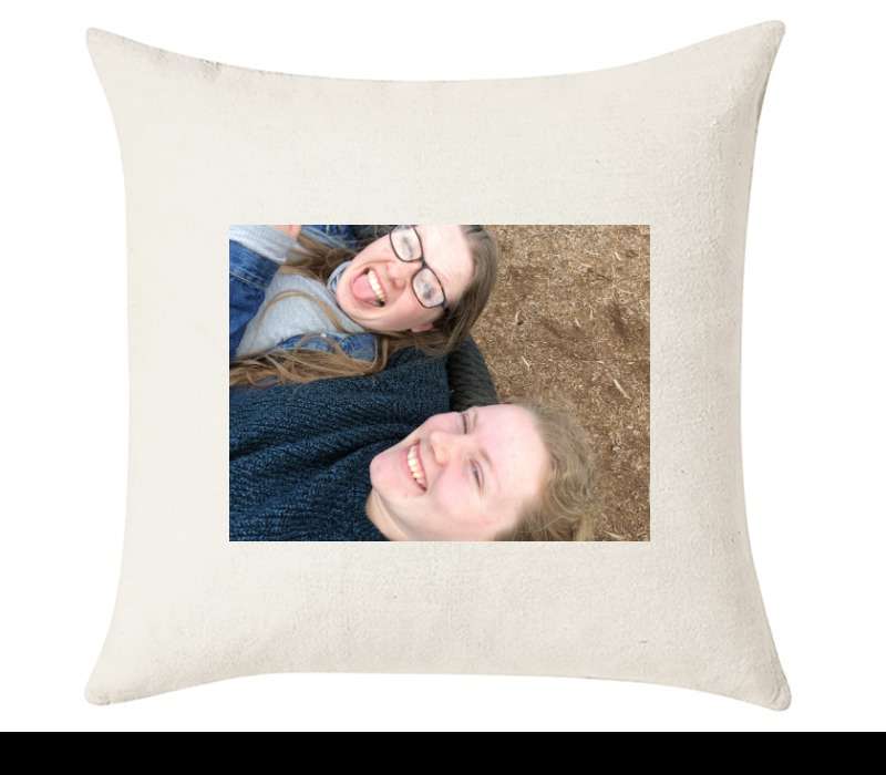 Custom Cushion Cover 50cm x 50 cm Off White