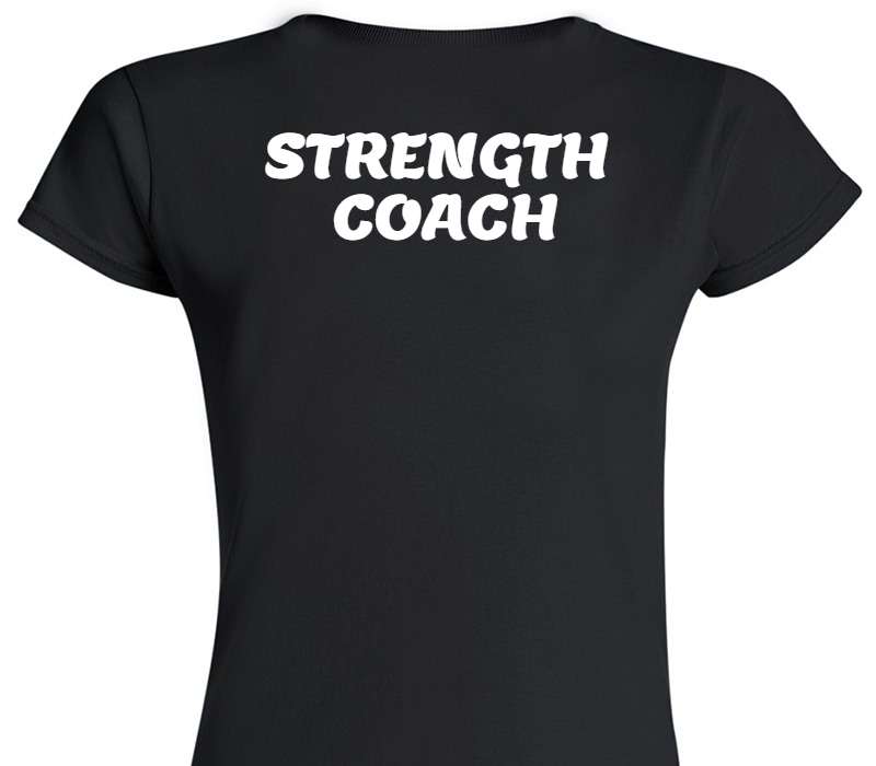 Custom Womens Soft Style 100% Cotton Black T-Shirt