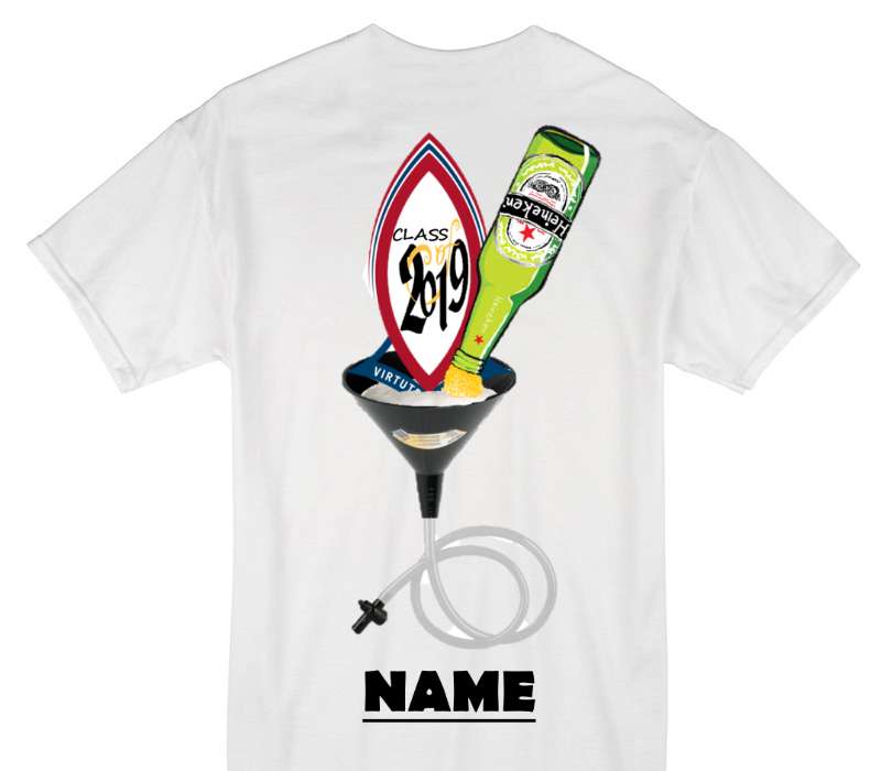 Custom Gildan 100% Cotton White T-Shirt