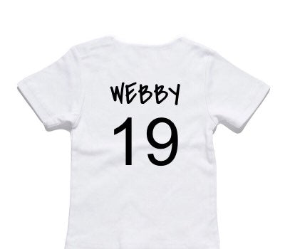 Custom AS Colour White Baby T-Shirt