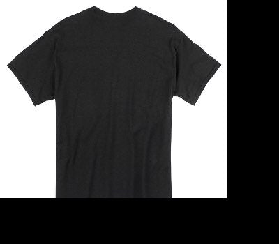 Custom Gildan 100% Cotton Black T-Shirt