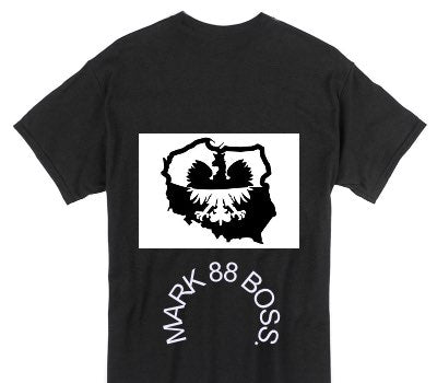 Custom Gildan 100% Cotton Black T-Shirt
