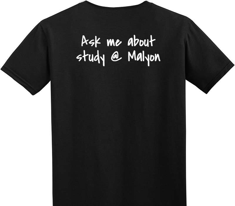 Custom Adult Soft Style 100% Cotton Black T-Shirt