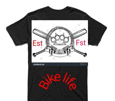 Custom AS Colour 100% Cotton Black T-Shirt